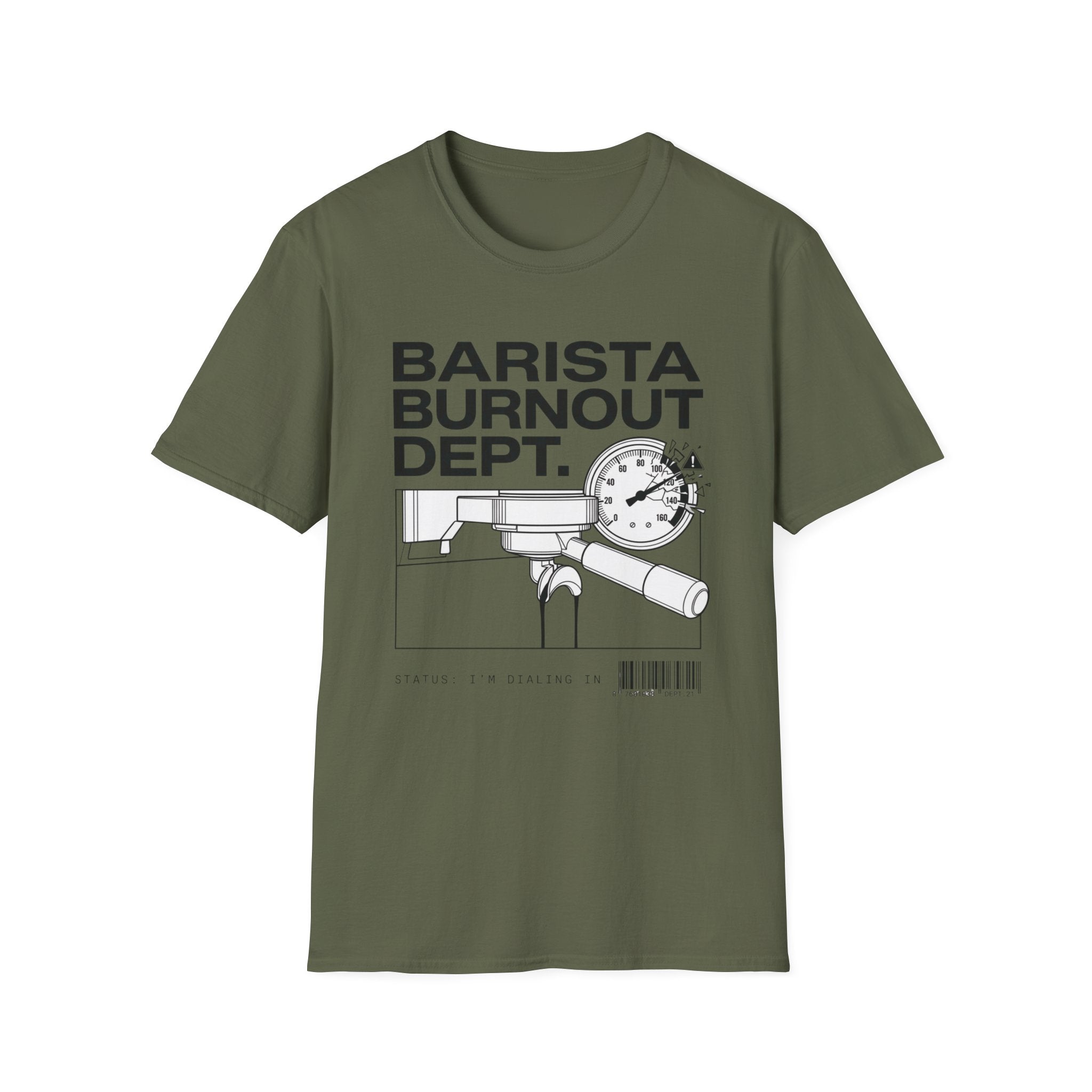 Portafiler Barista Burnout Dept. T-Shirt