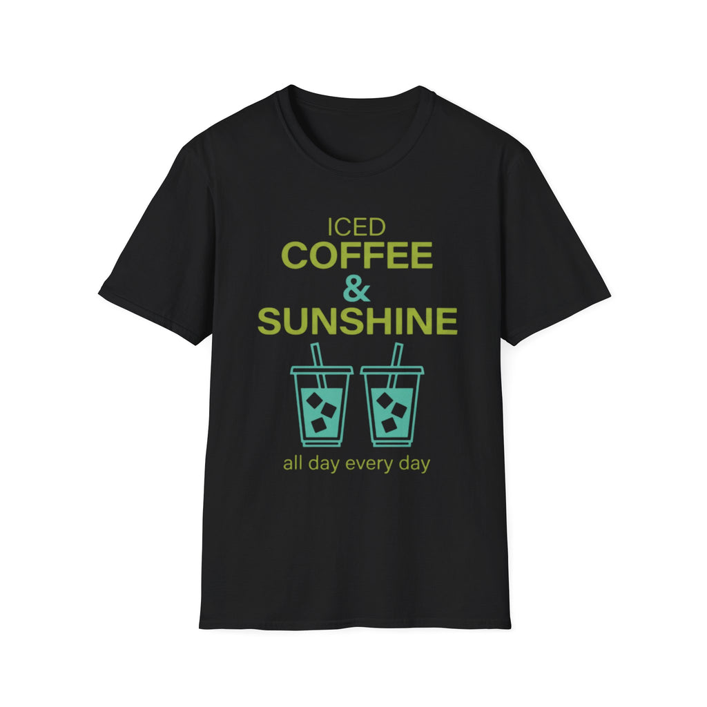 Cute Iced Coffee & Sunshine T-Shirt