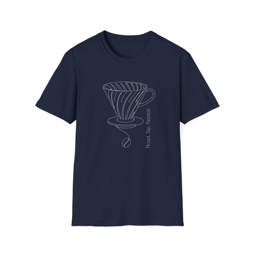 Roast Sip Repeat Bean to Drip T-Shirt