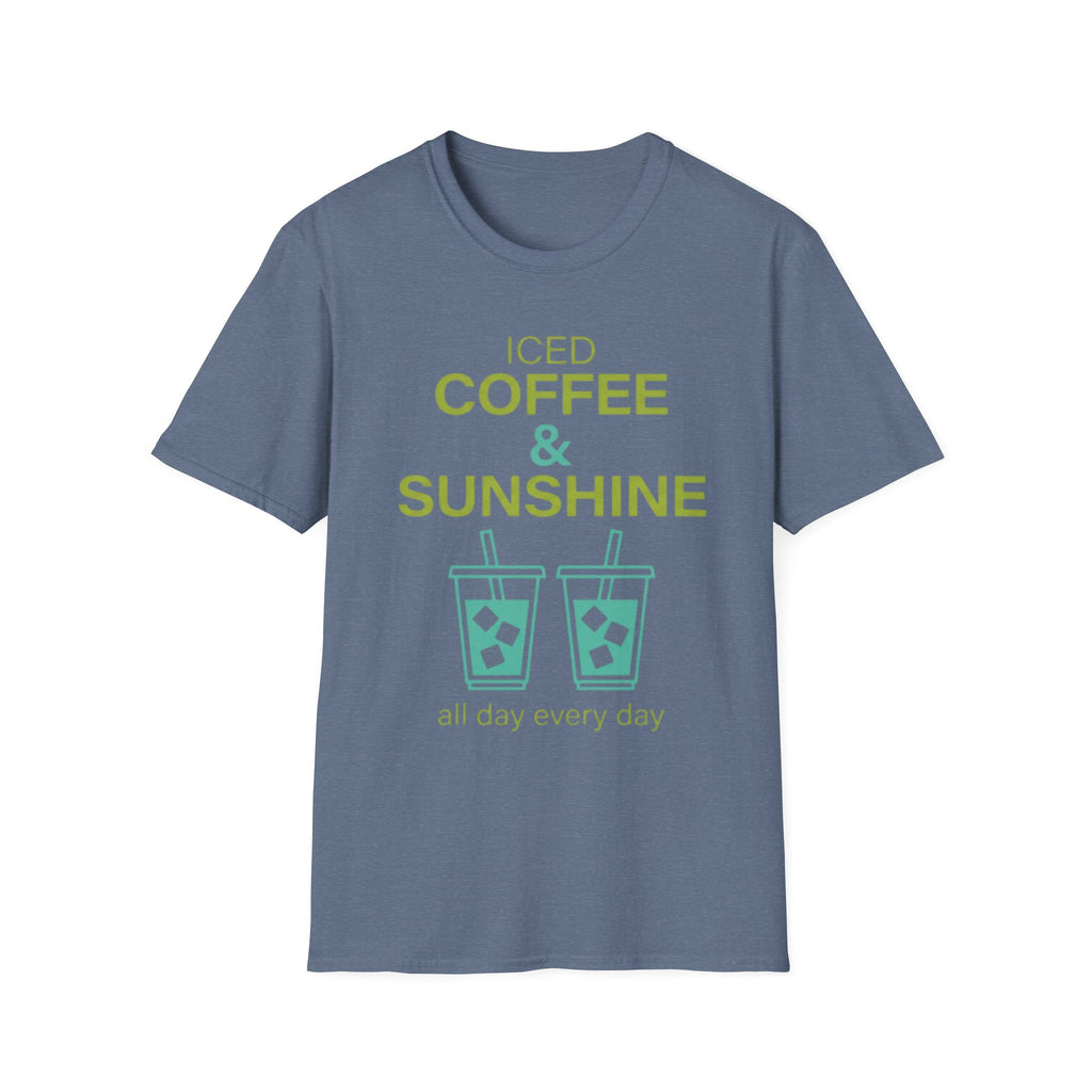 Cute Iced Coffee & Sunshine T-Shirt