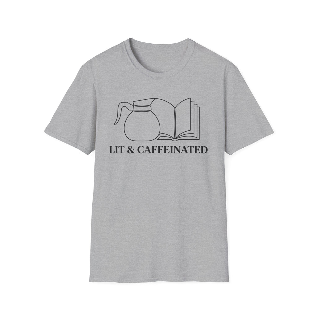 Lit & Caffeinated T-Shirt