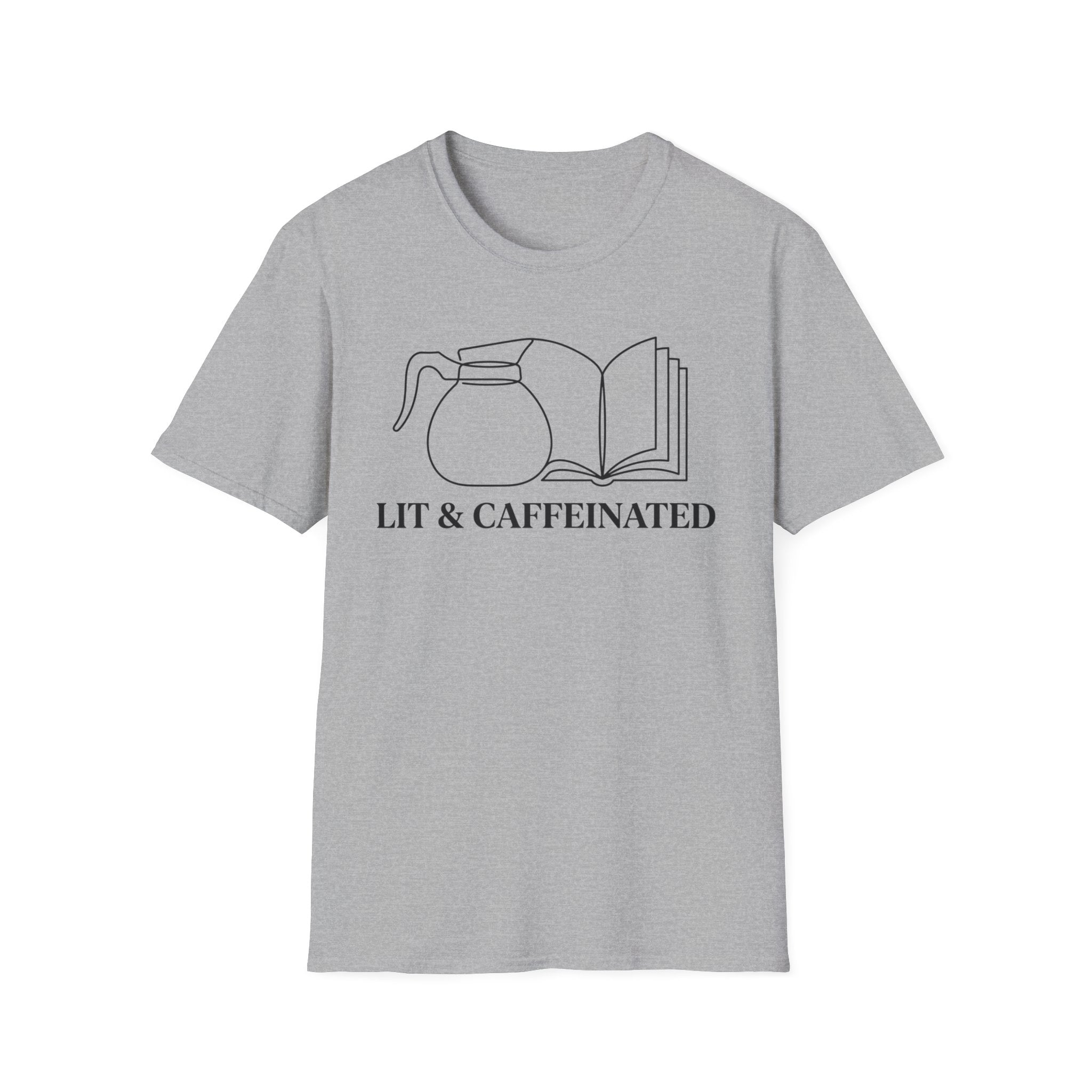Lit & Caffeinated T-Shirt