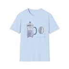 Pressed Coffee And Coffee Bean T-Shirt