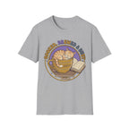 Chill Coffee Time with Cat and Book T-Shirt