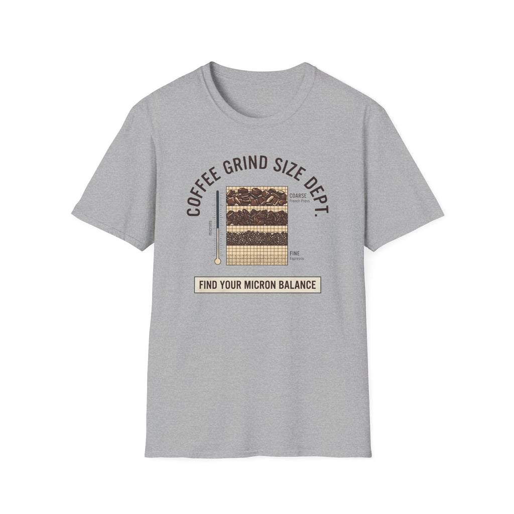 Coffee Grind Size Dept. T-Shirt