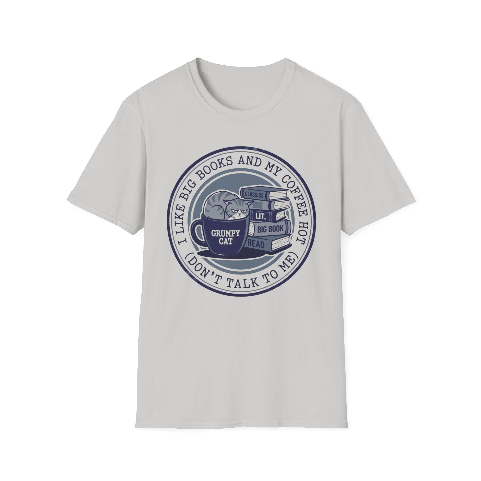 I Like Big Books And My Coffee Hot T-Shirt