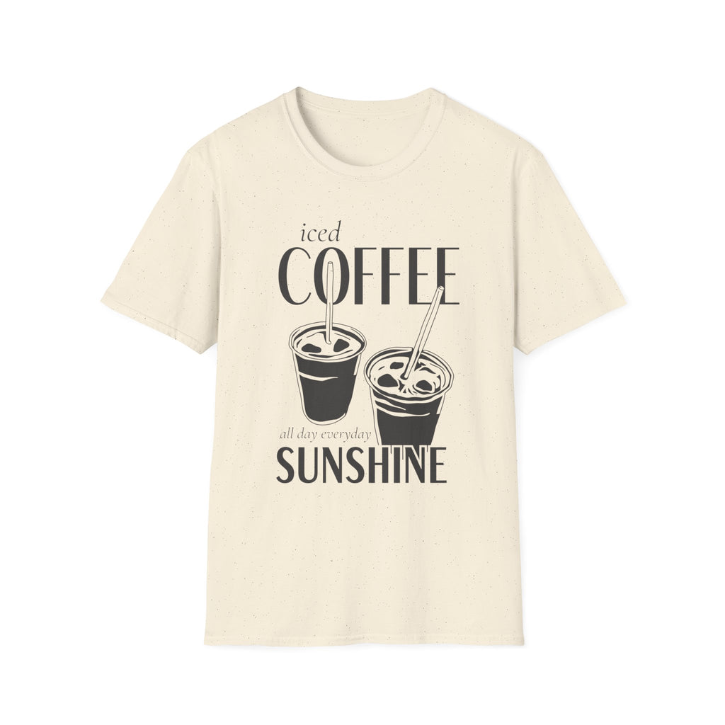 Iced Coffee & Sunshine - All Day Everyday T-Shirt