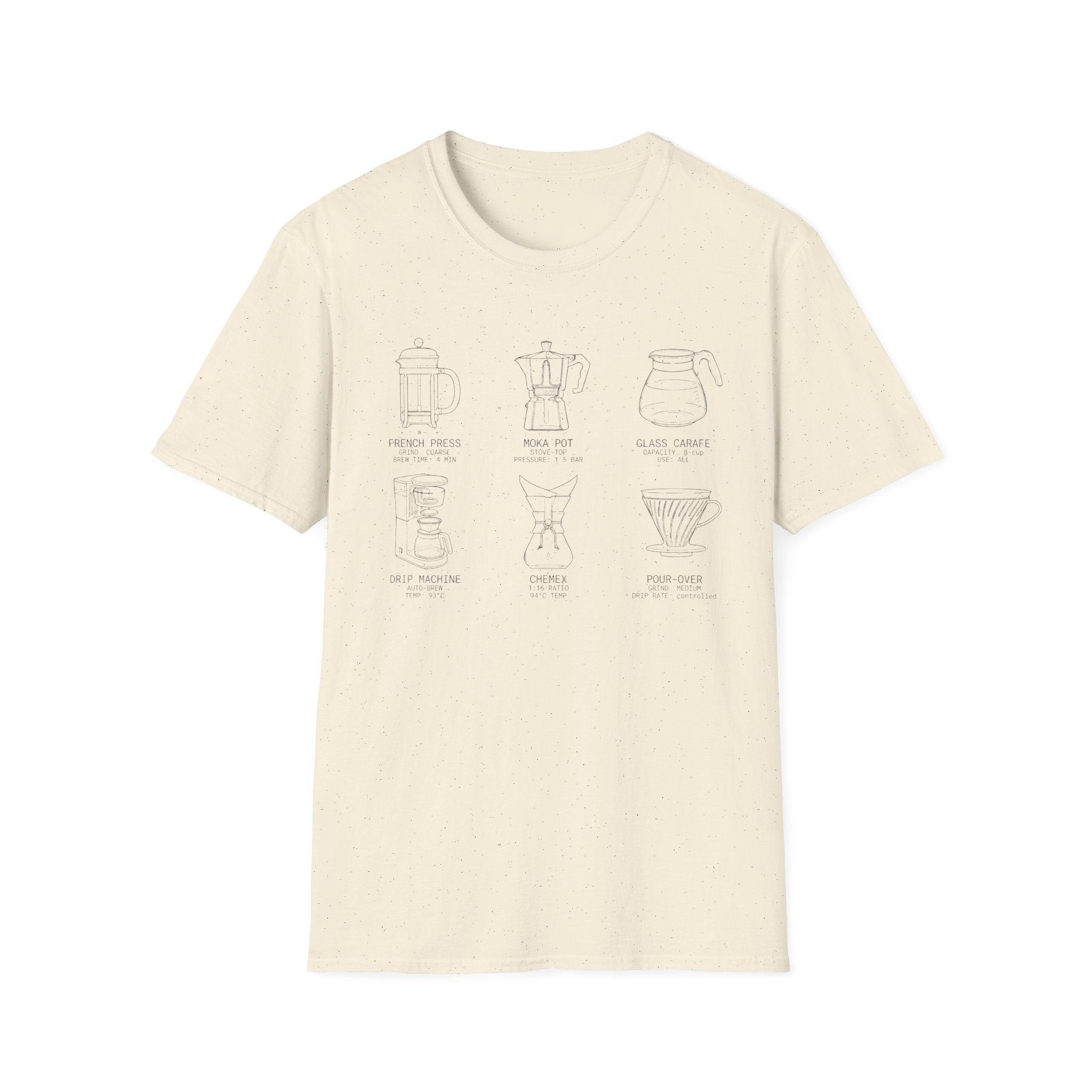 Various Coffee Brewing T-Shirt