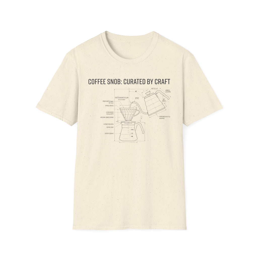 Coffee Snob: Curated by Craft T-Shirt