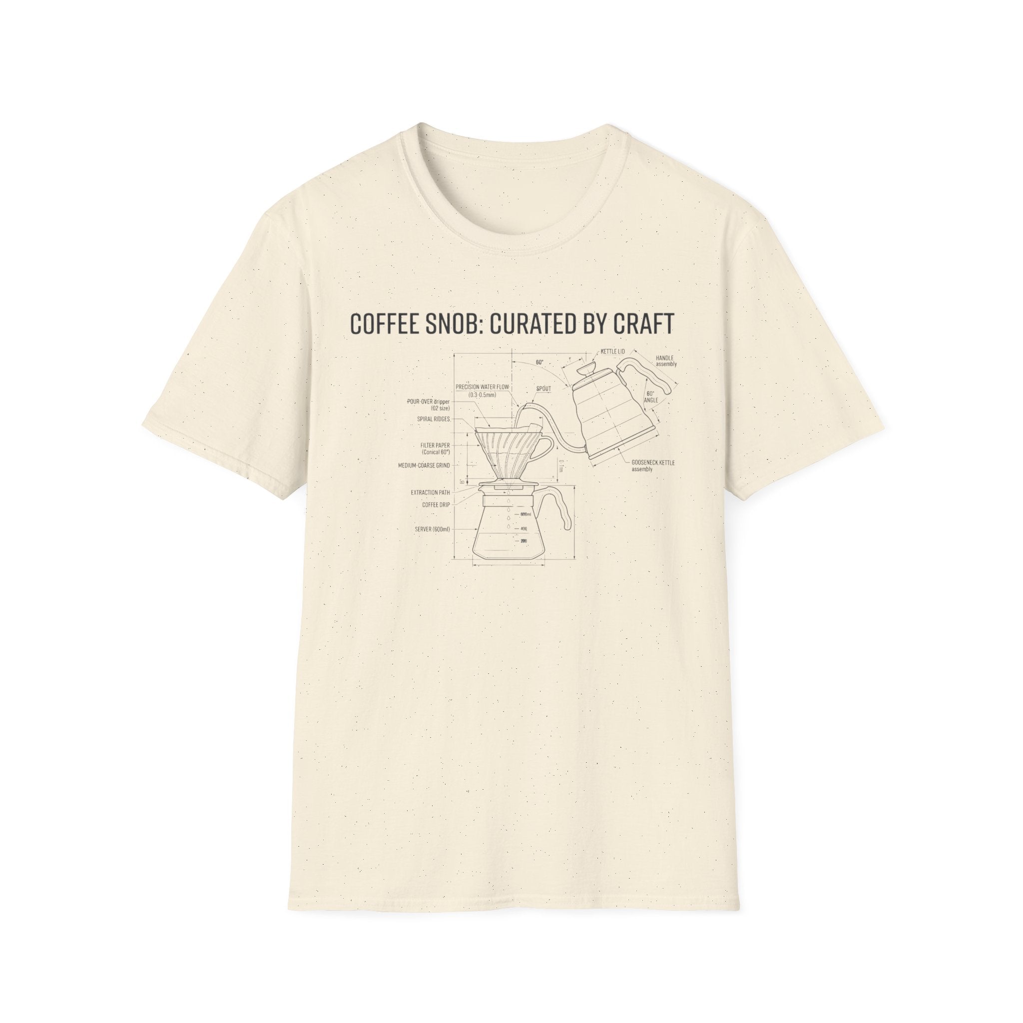 Coffee Snob: Curated by Craft T-Shirt