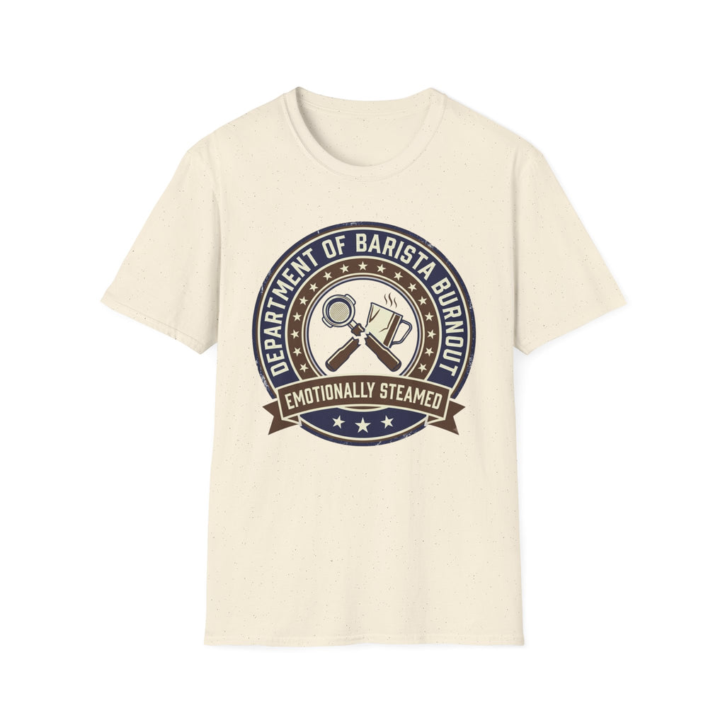 Department Of Barista Burnout T-Shirt