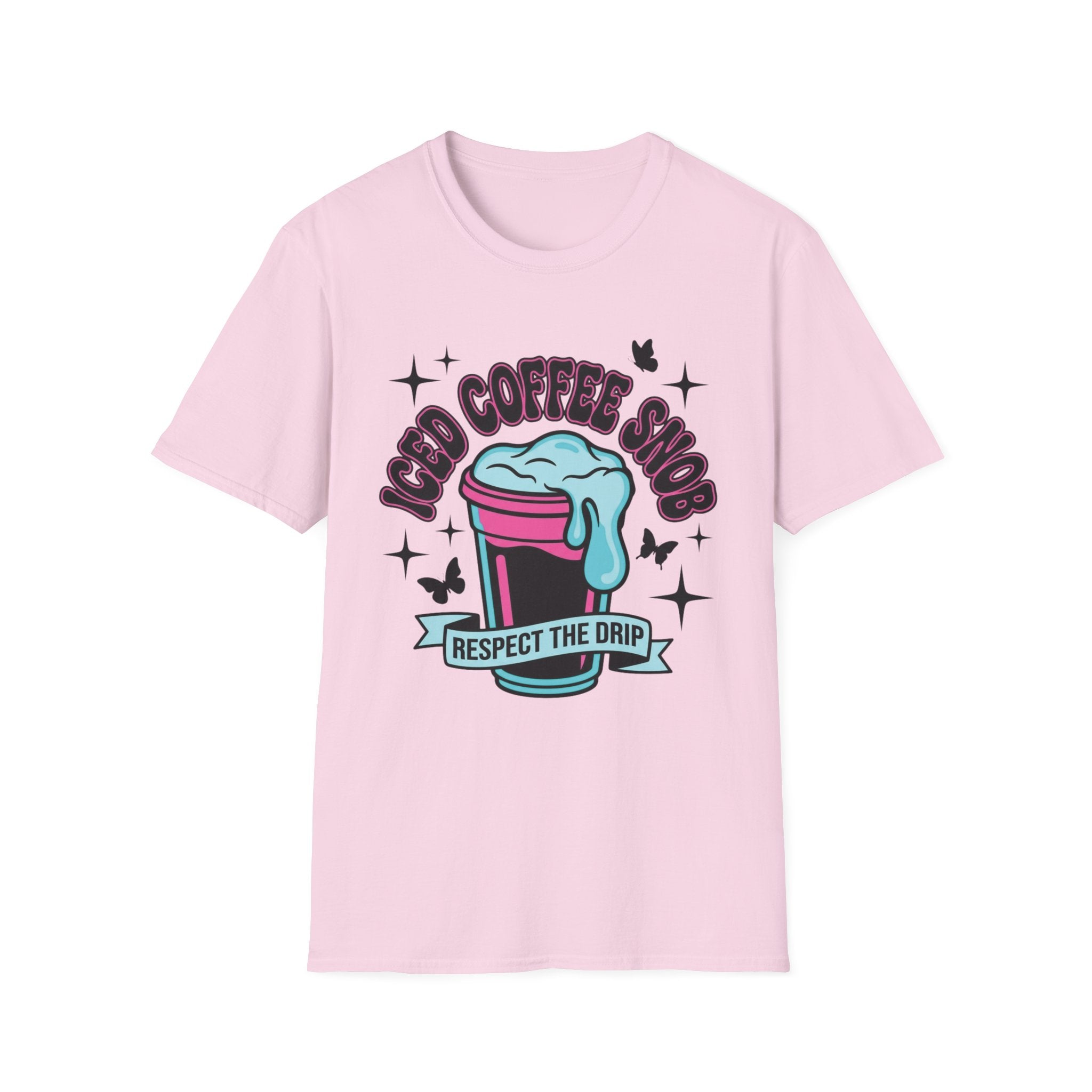 Iced Coffee Snob: Respect The Drip T-Shirt