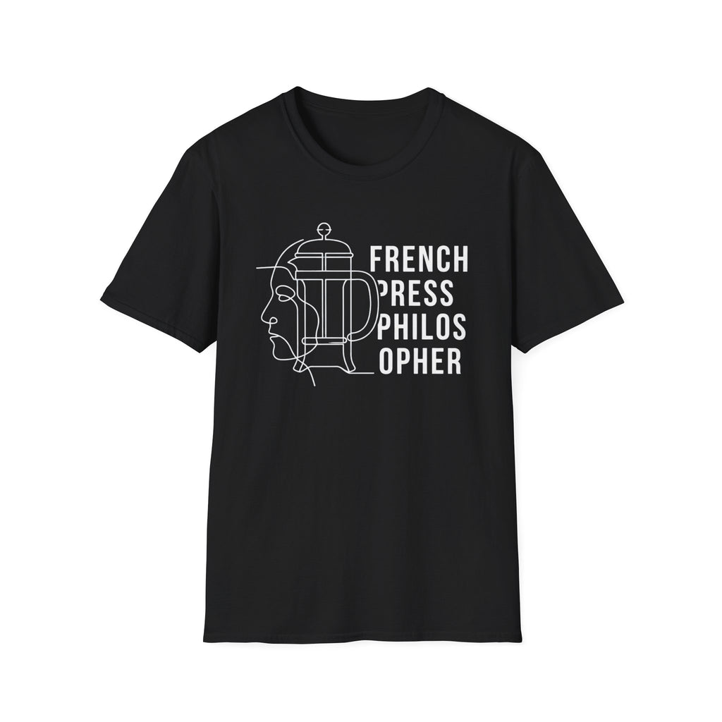 French Press Philosopher T-Shirt