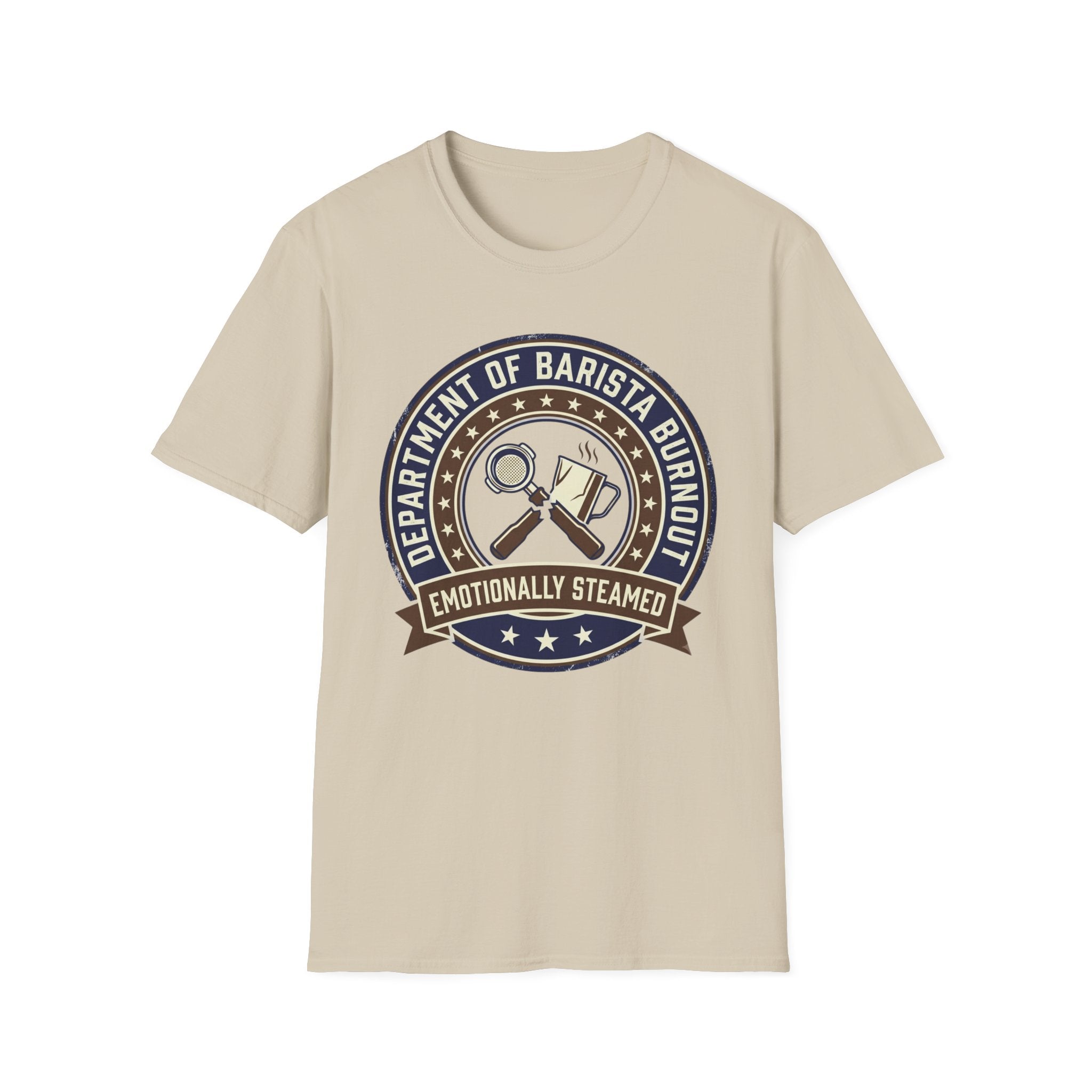 Department Of Barista Burnout T-Shirt