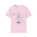 French Press Coffee Maker T-Shirt
