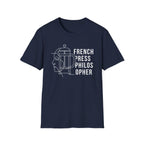 French Press Philosopher T-Shirt