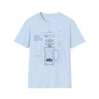 French Press Coffee Maker T-Shirt