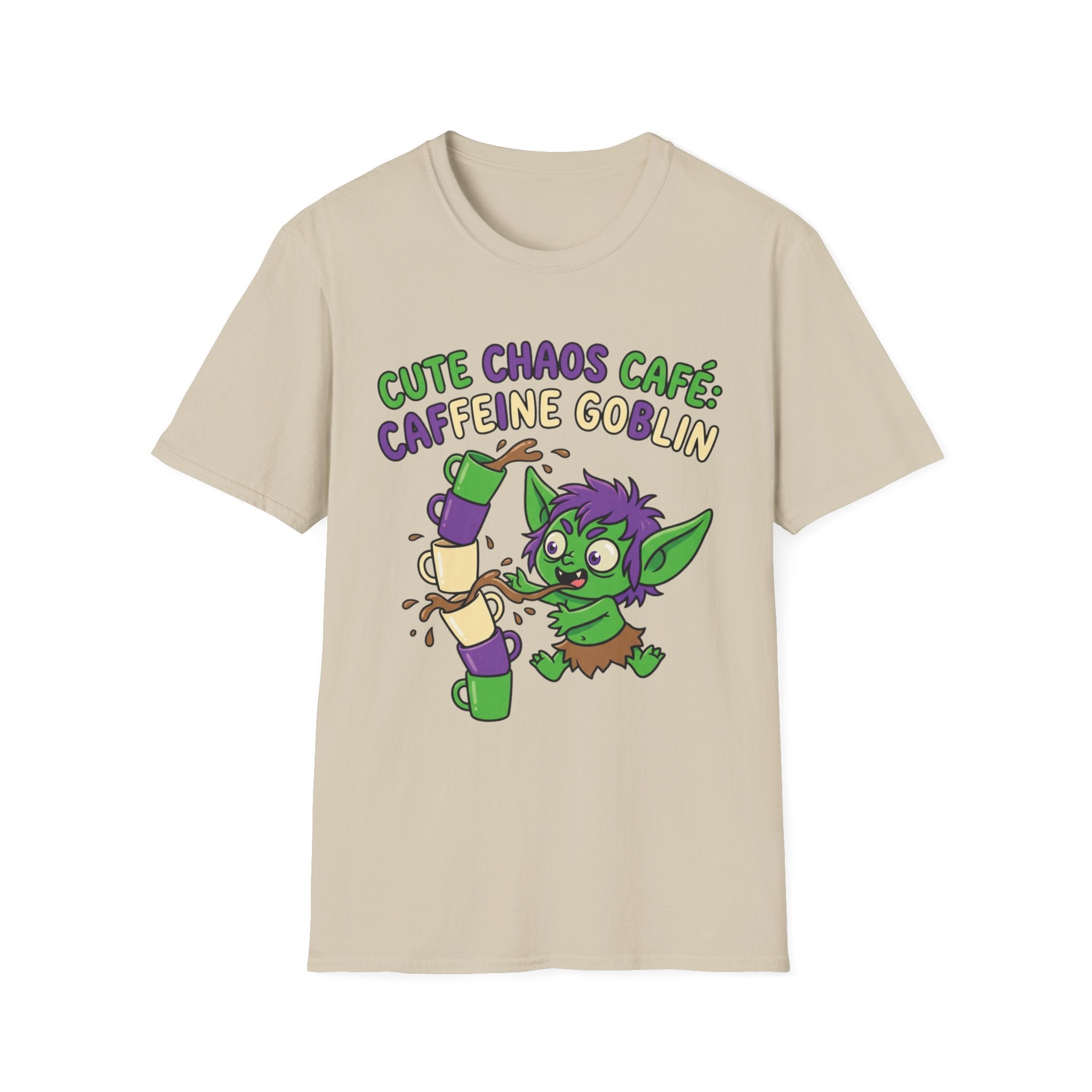 Cute Goblin Chaos Cafe T-Shirt