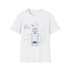 French Press Coffee Maker T-Shirt