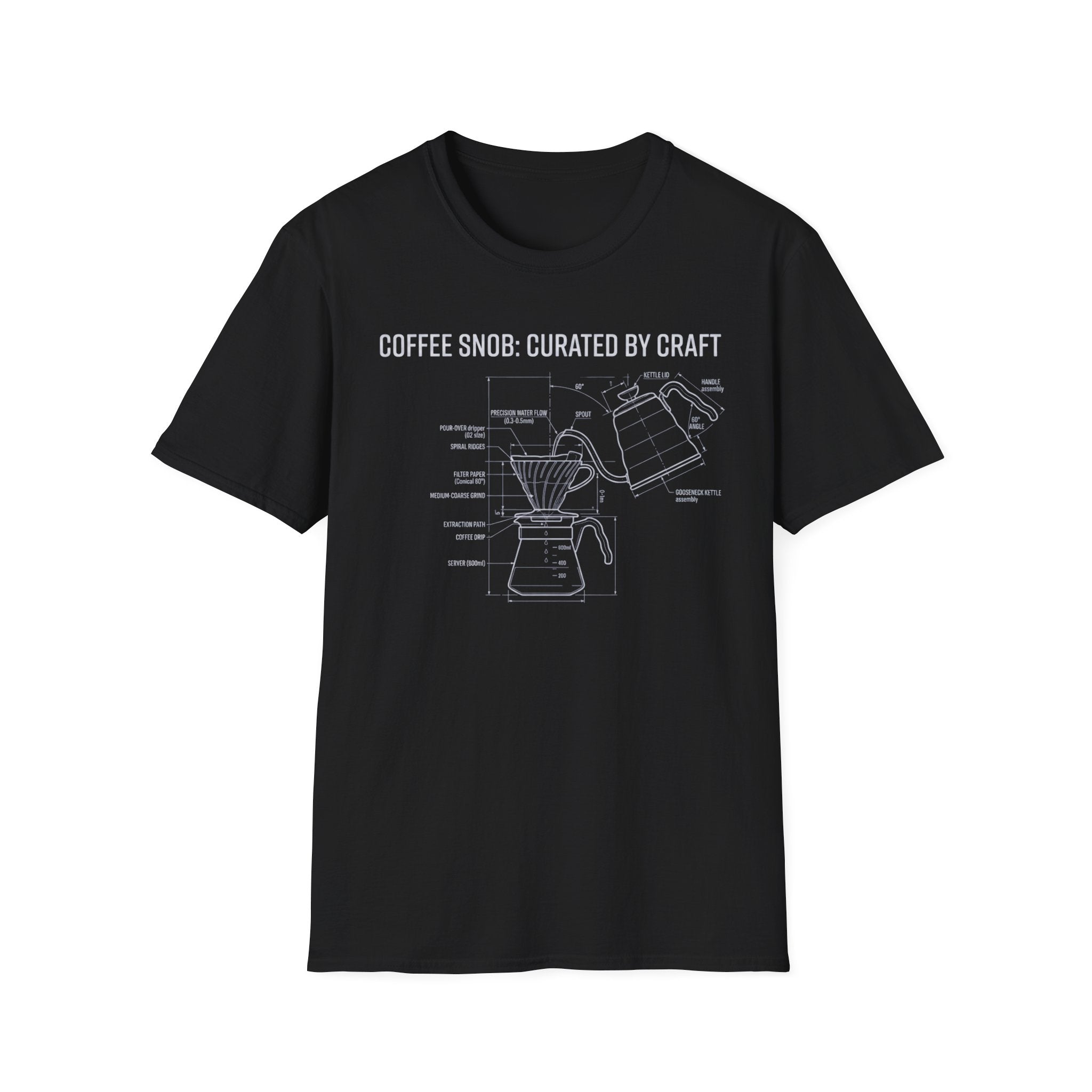 Coffee Snob: Curated by Craft T-Shirt