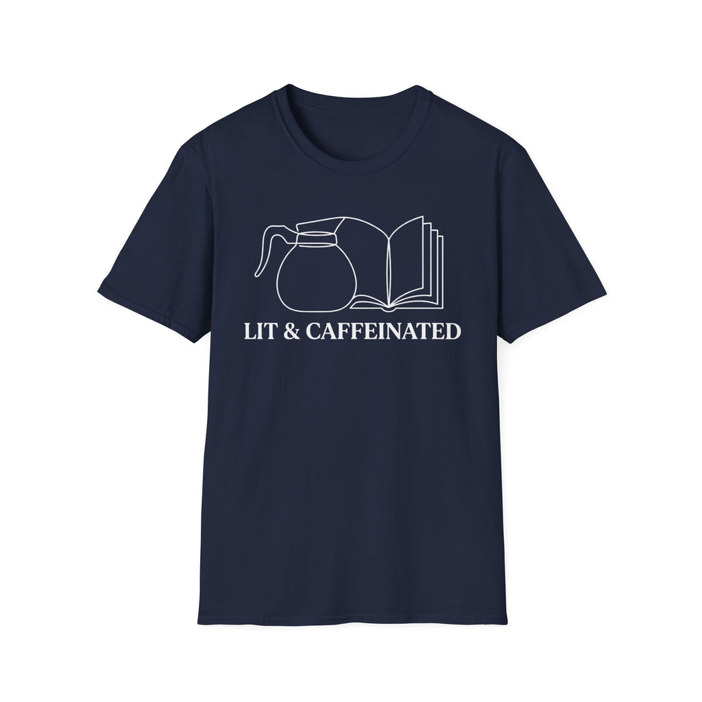 Lit & Caffeinated T-Shirt