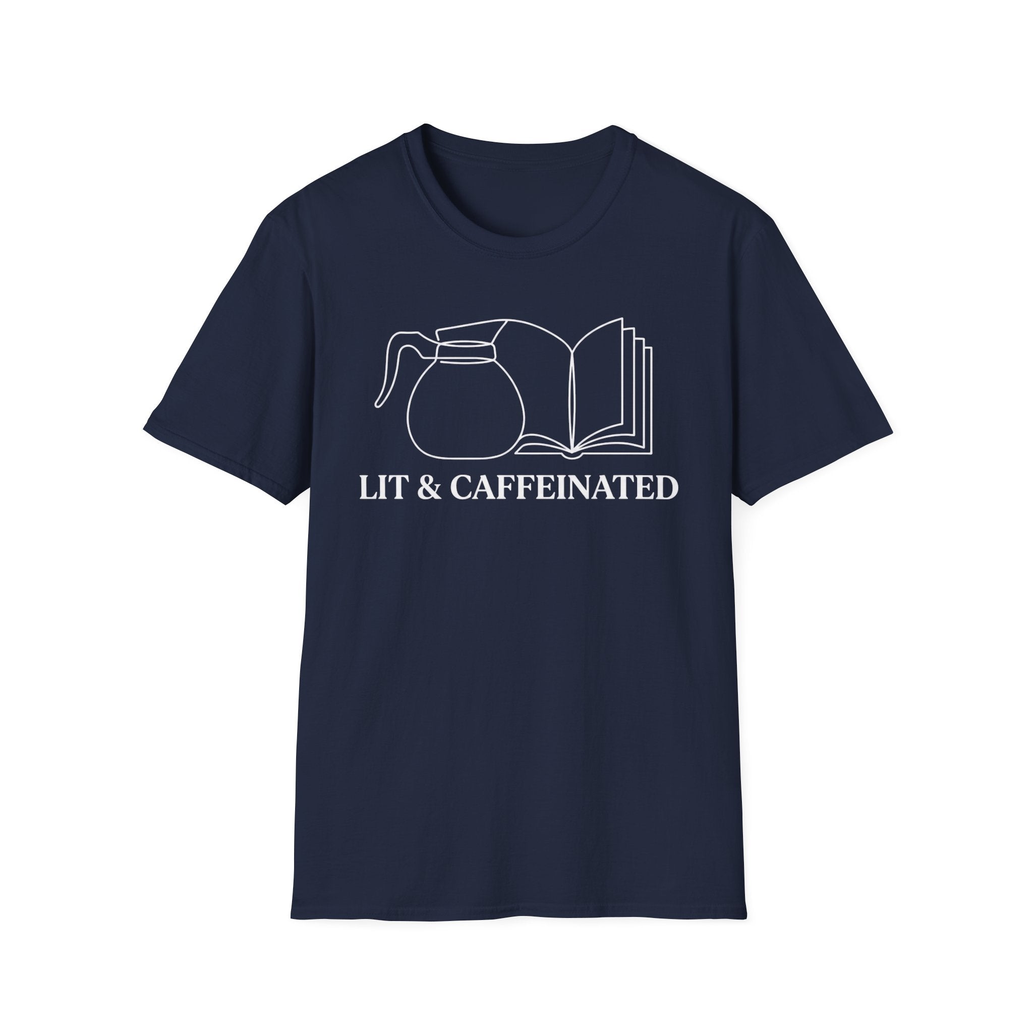Lit & Caffeinated T-Shirt