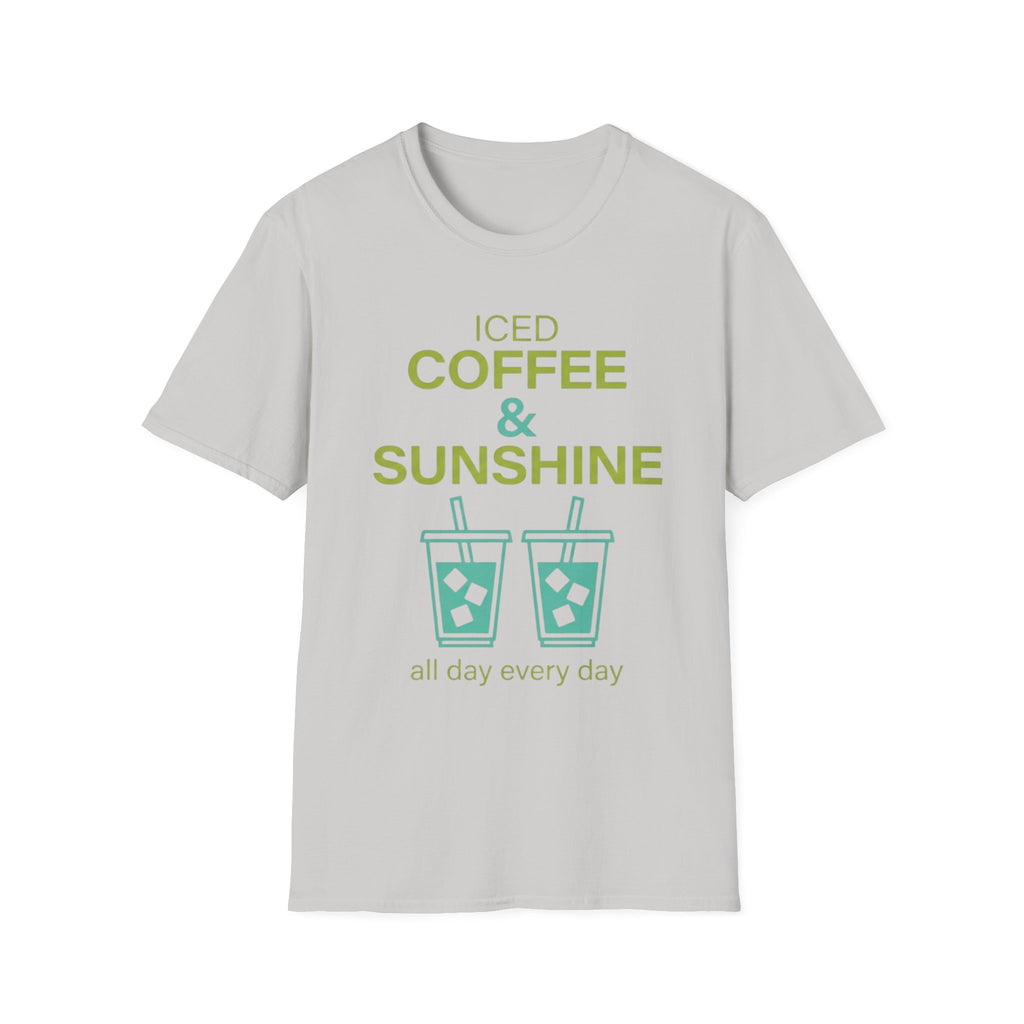 Cute Iced Coffee & Sunshine T-Shirt