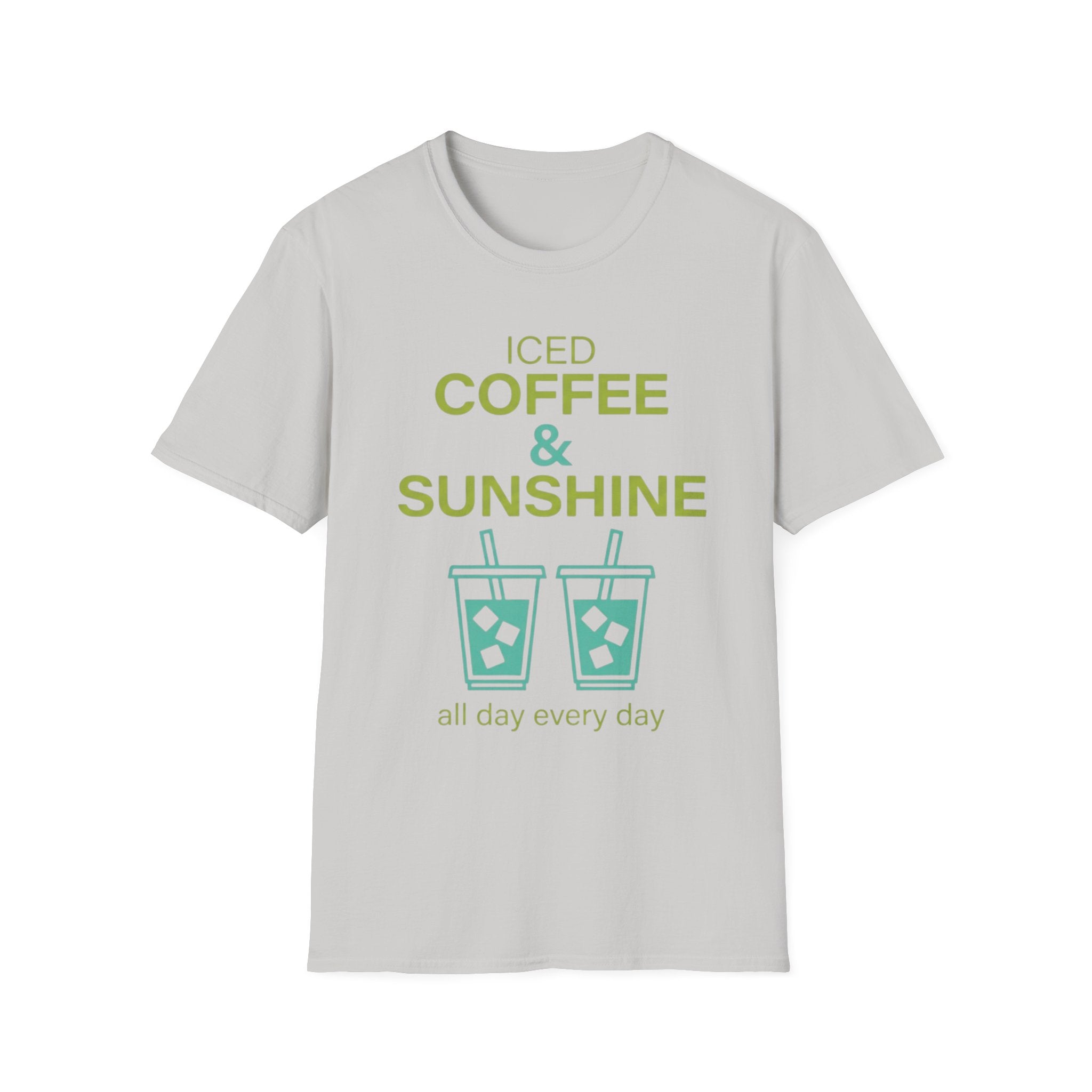 Cute Iced Coffee & Sunshine T-Shirt
