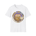 Chill Coffee Time with Cat and Book T-Shirt
