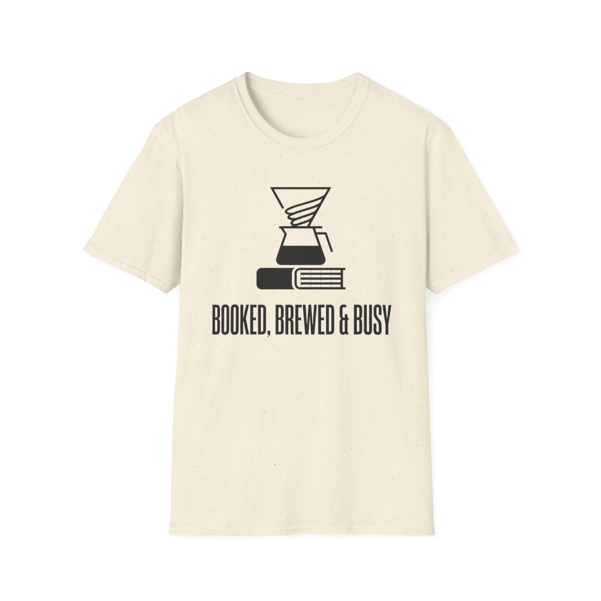 Booked, Brewed & Busy T-Shirt