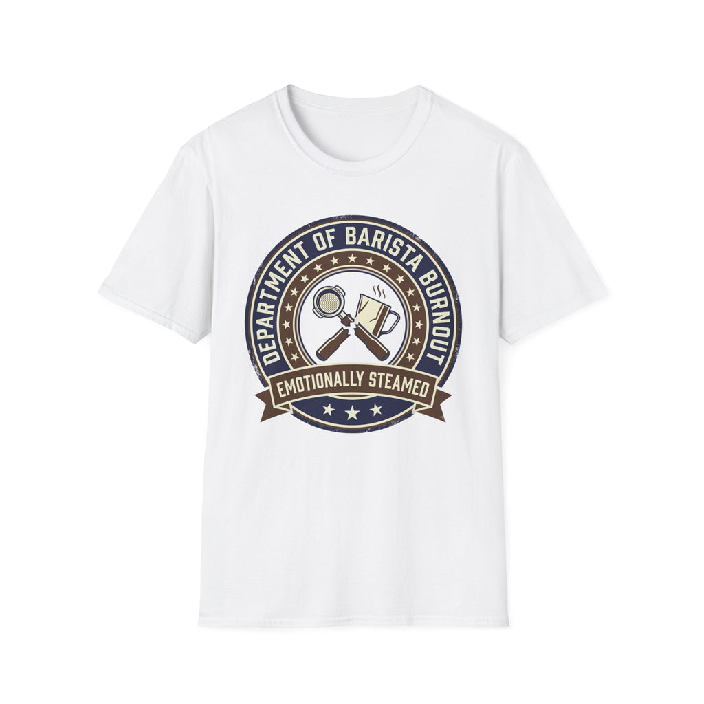 Department Of Barista Burnout T-Shirt