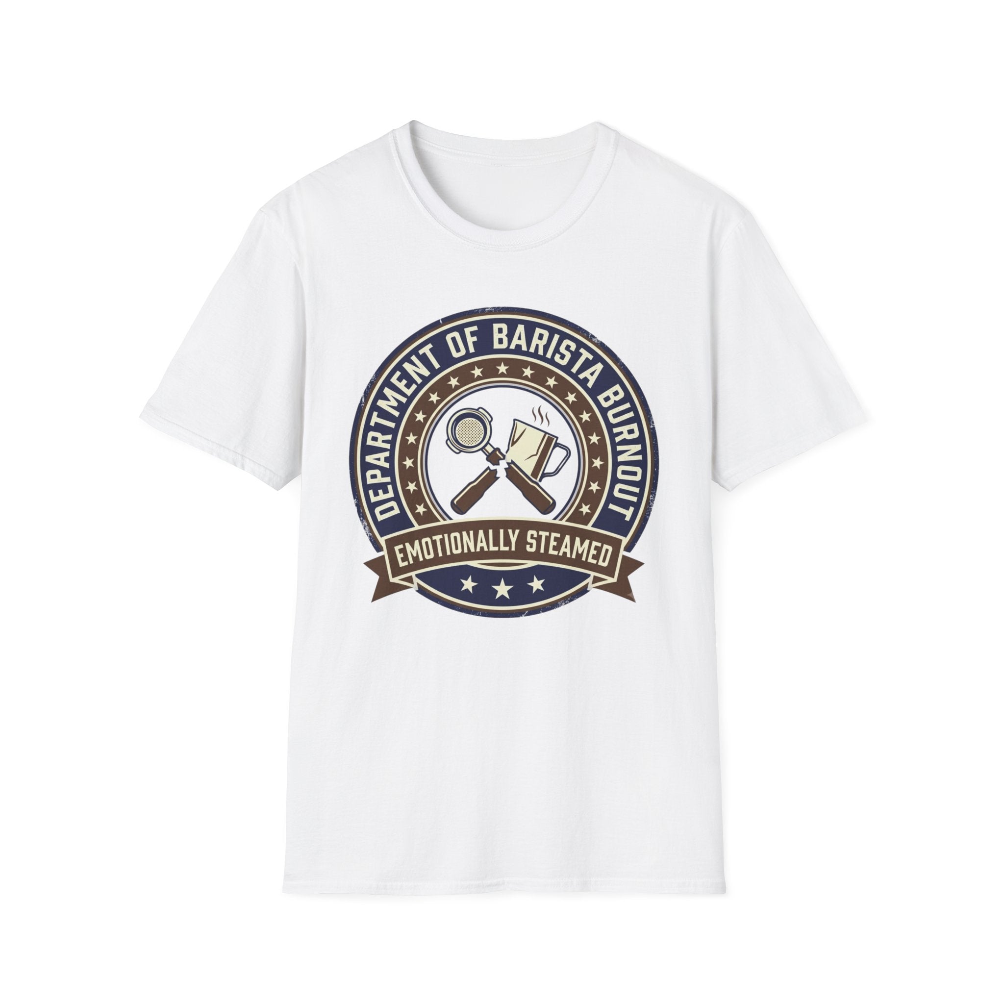 Department Of Barista Burnout T-Shirt