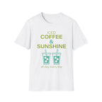 Cute Iced Coffee & Sunshine T-Shirt