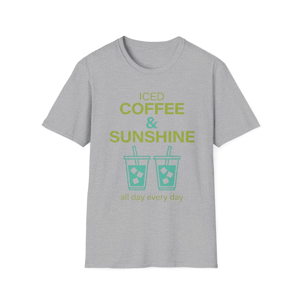 Cute Iced Coffee & Sunshine T-Shirt