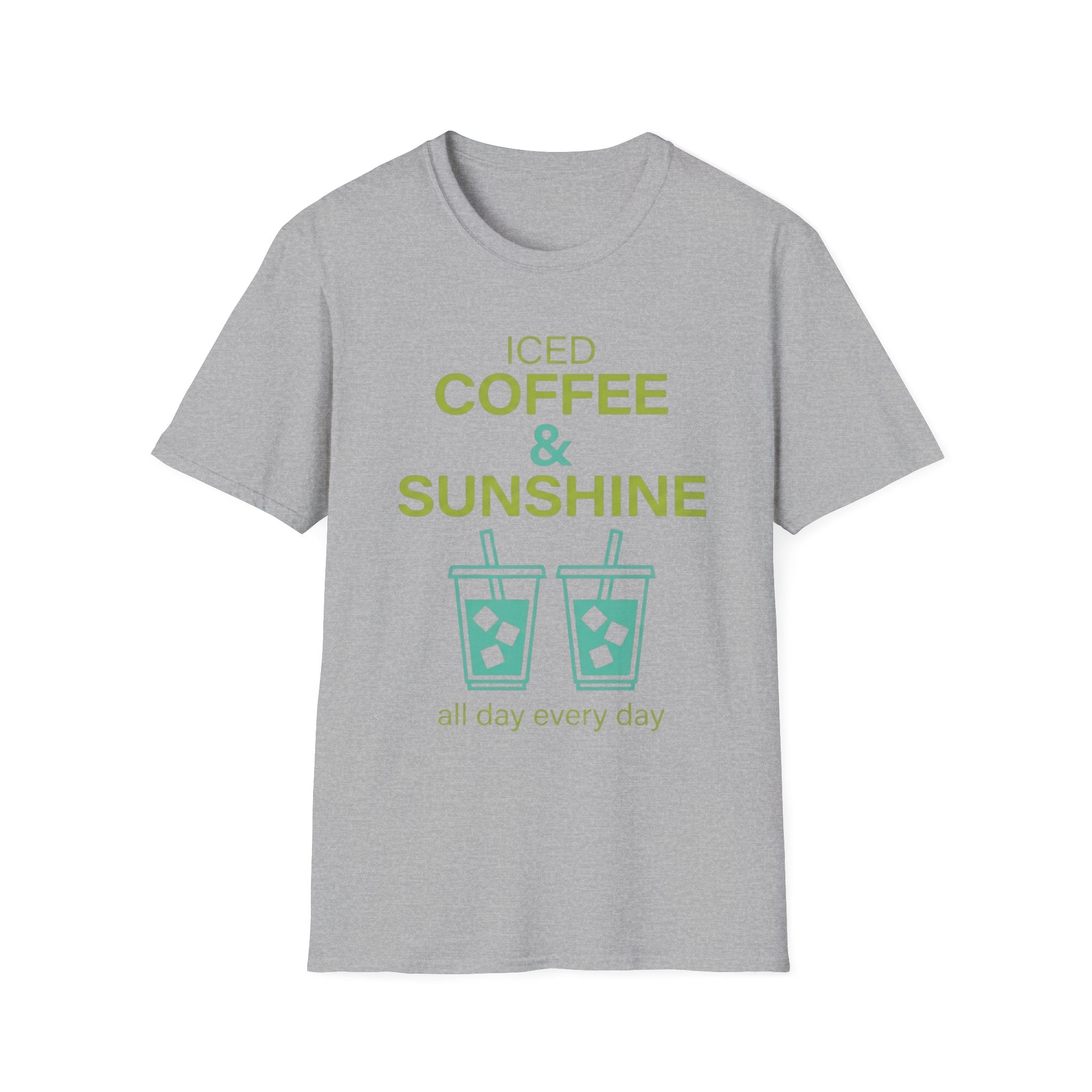 Cute Iced Coffee & Sunshine T-Shirt