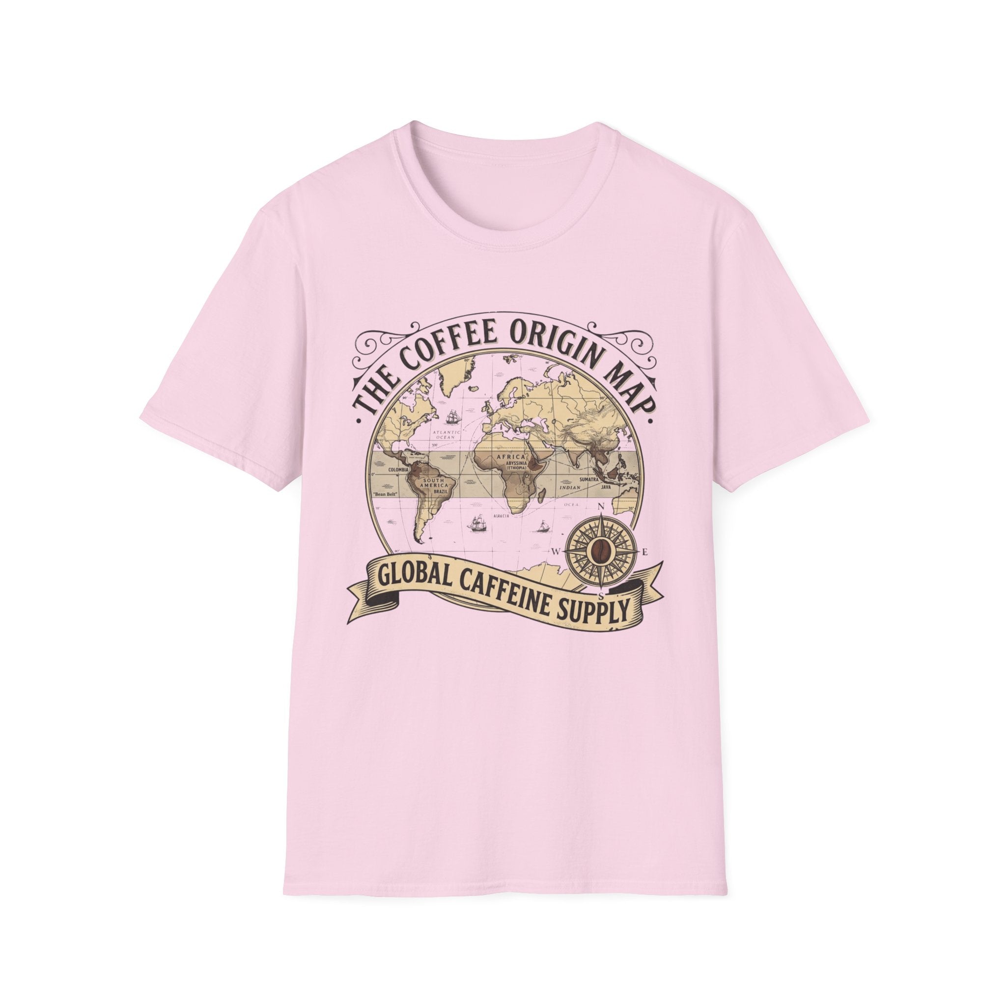 The Coffee Origin Map T-Shirt