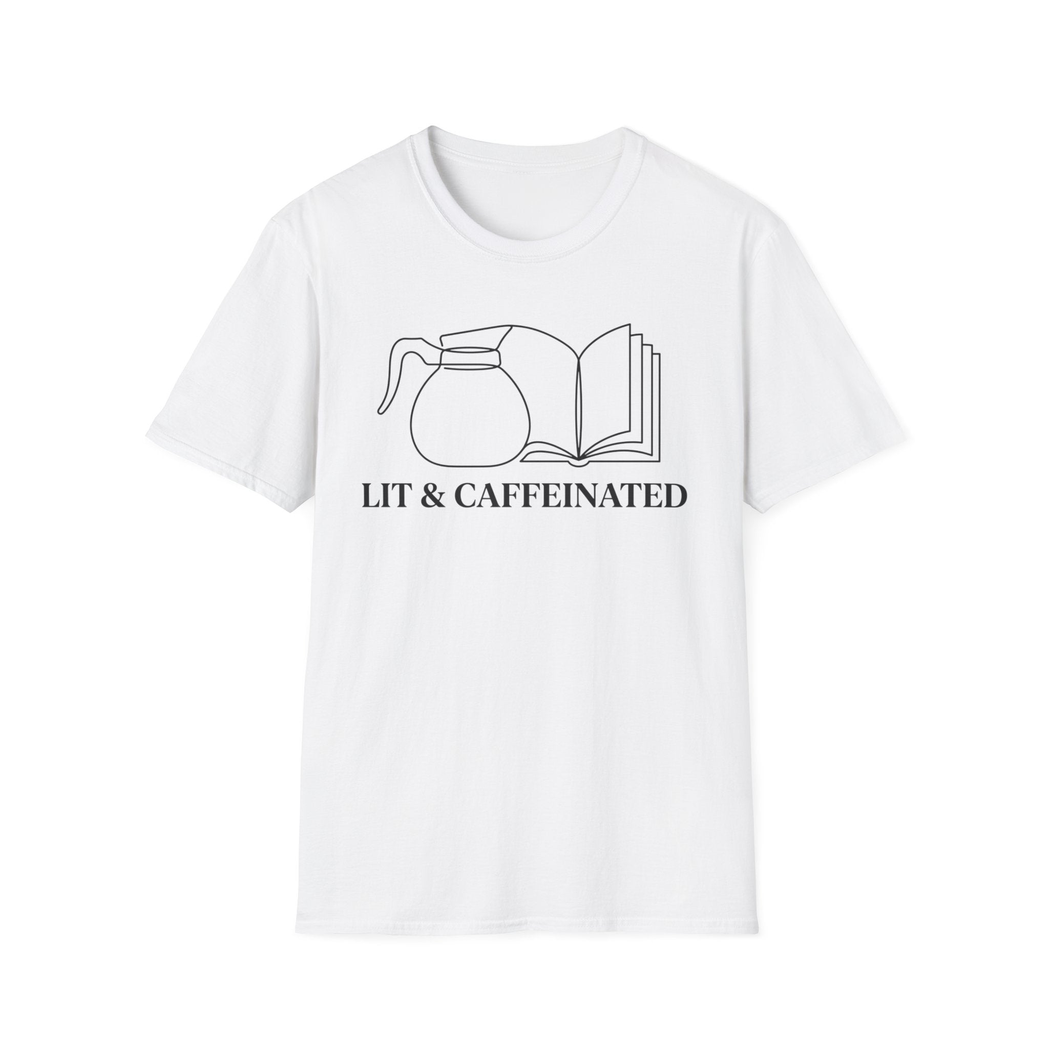 Lit & Caffeinated T-Shirt