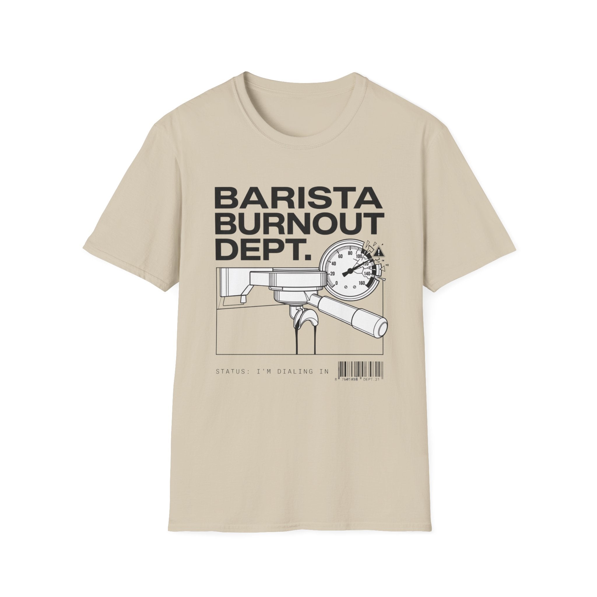 Portafiler Barista Burnout Dept. T-Shirt