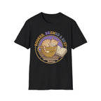 Chill Coffee Time with Cat and Book T-Shirt