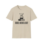 Booked, Brewed & Busy T-Shirt
