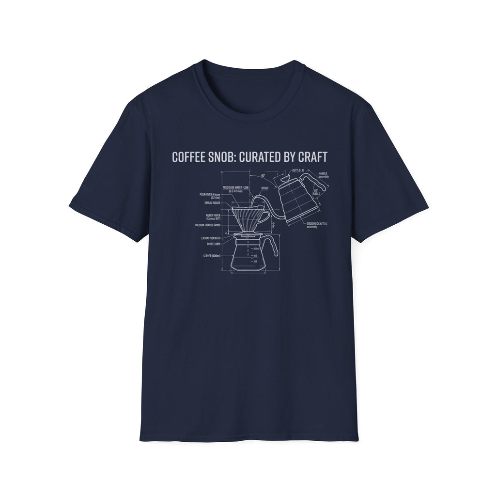 Coffee Snob: Curated by Craft T-Shirt