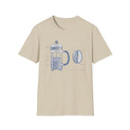 Pressed Coffee And Coffee Bean T-Shirt
