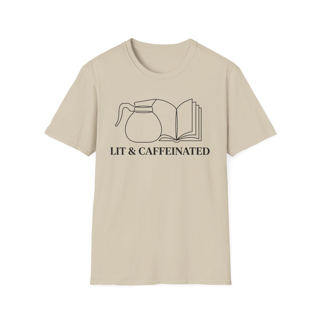 Lit & Caffeinated T-Shirt