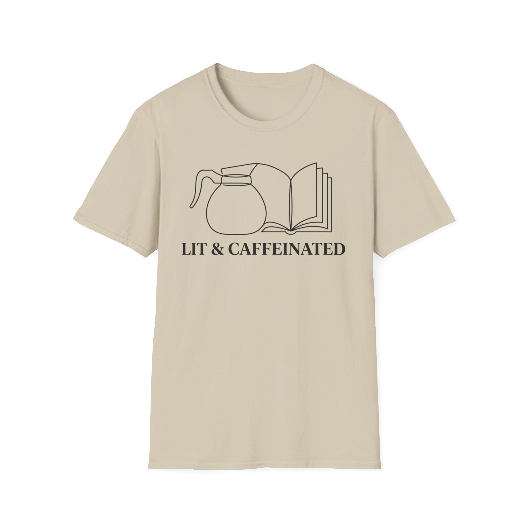 Lit & Caffeinated T-Shirt