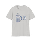 Pressed Coffee And Coffee Bean T-Shirt