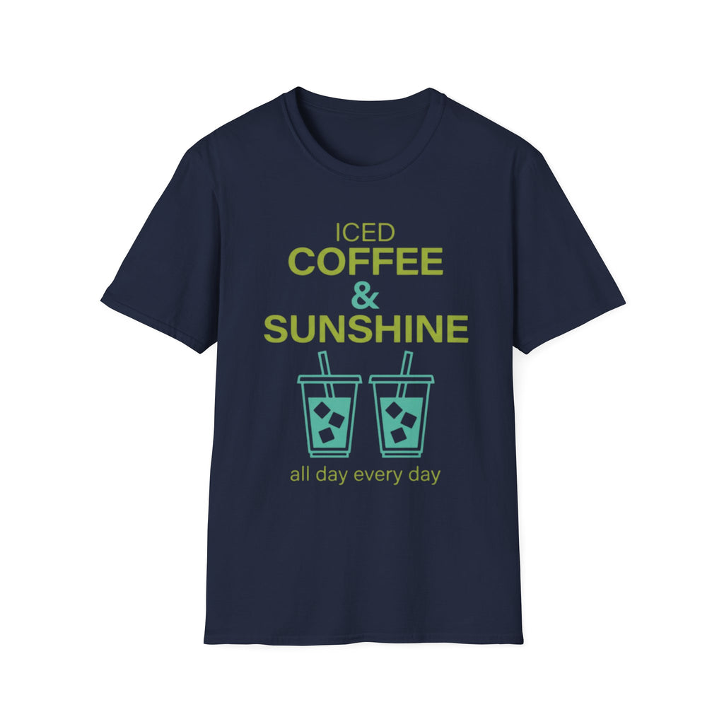 Cute Iced Coffee & Sunshine T-Shirt