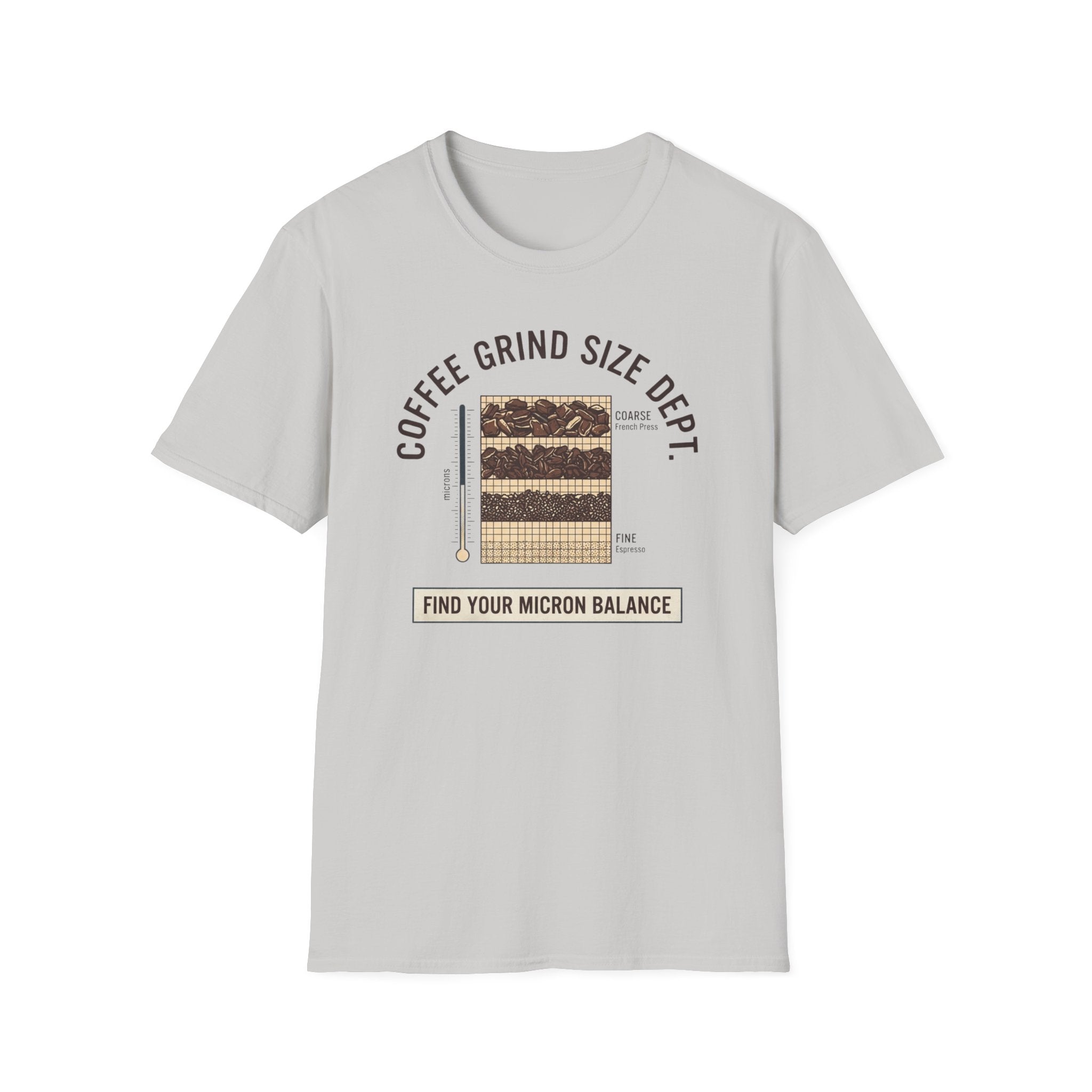 Coffee Grind Size Dept. T-Shirt