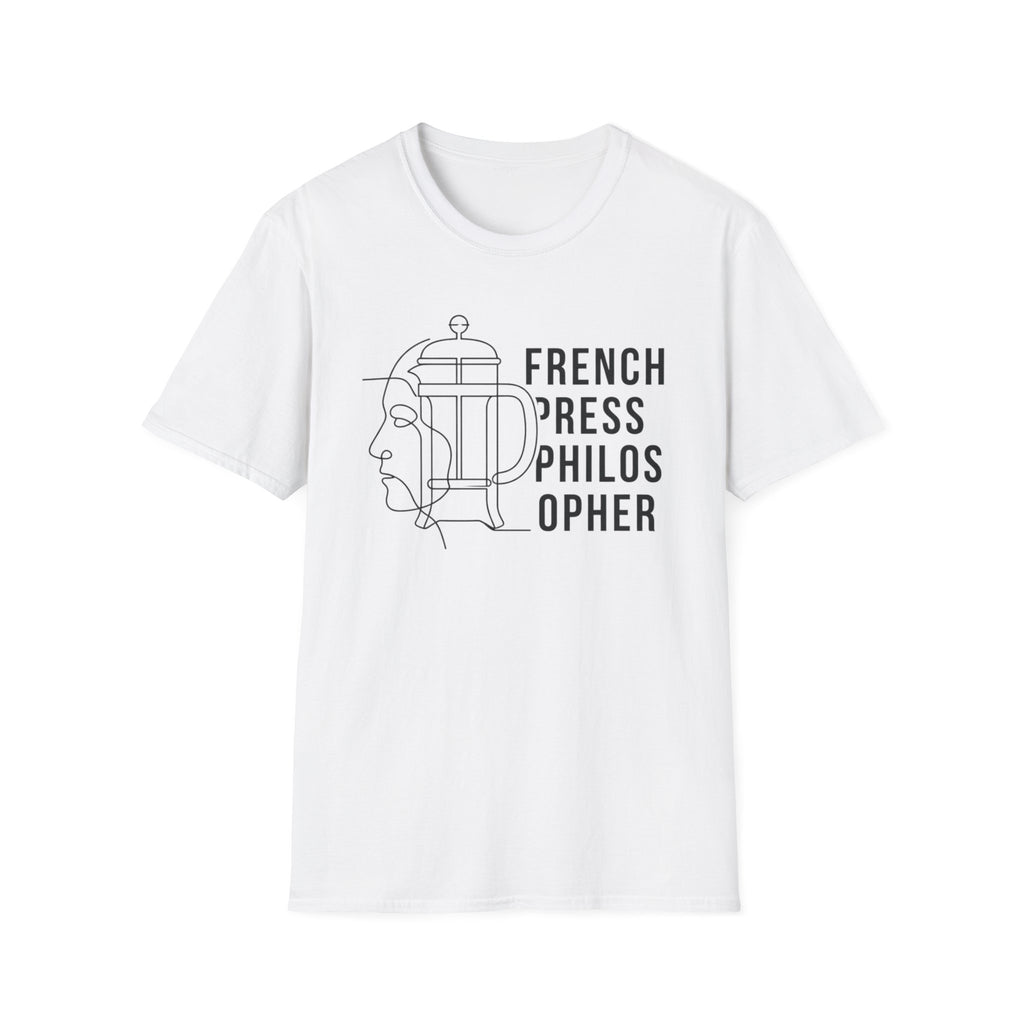 French Press Philosopher T-Shirt