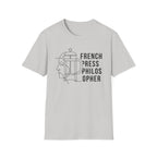 French Press Philosopher T-Shirt