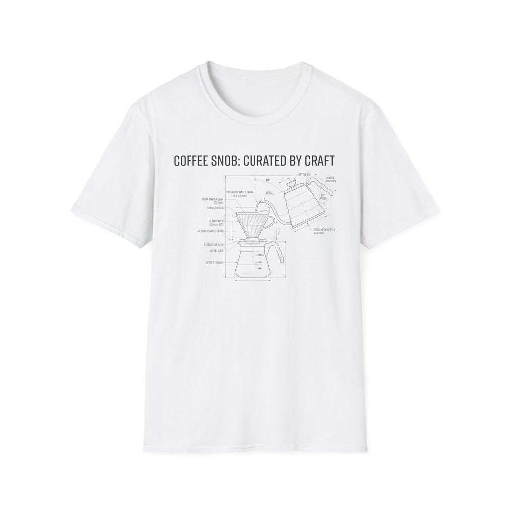 Coffee Snob: Curated by Craft T-Shirt